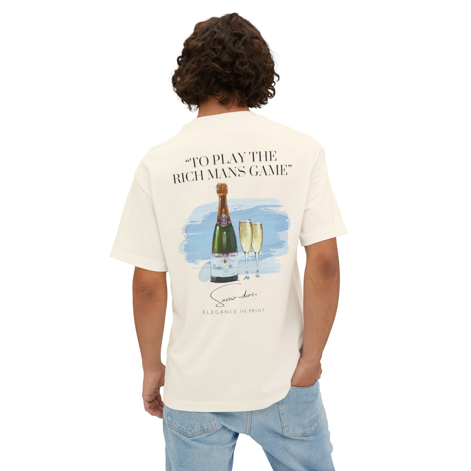 "TO PLAY THE RICH MANS GAME" Tee